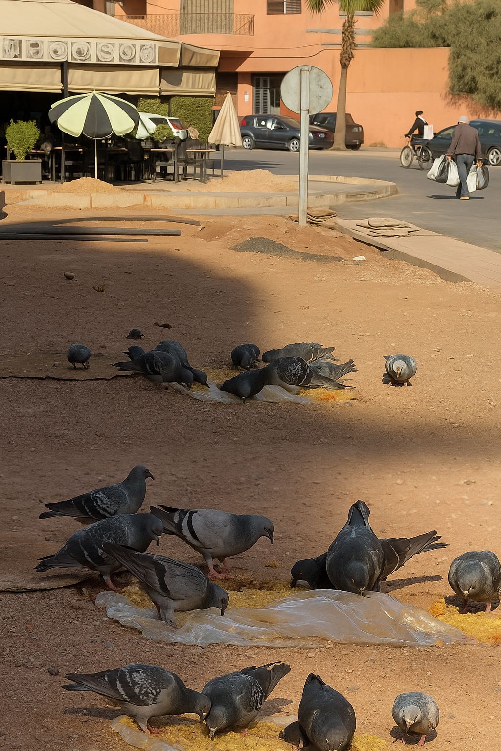 إطعام الحمام بمراكش بين القلب والعقل… الرحمة لا تعني الفوضى