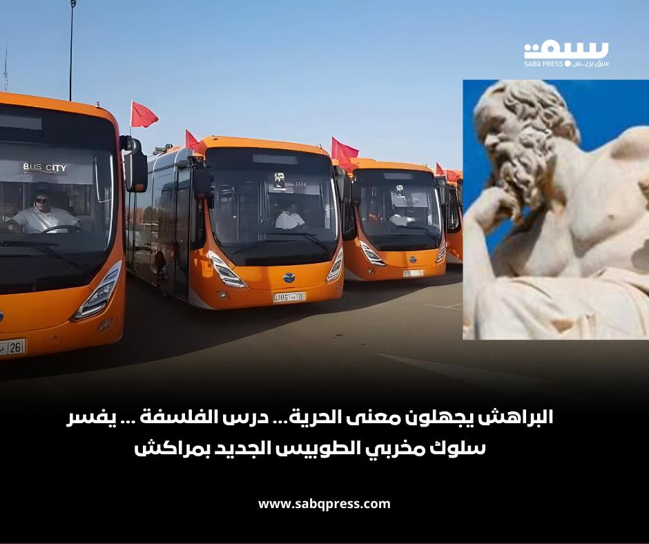 البراهش يجهلون معنى الحرية… درس الفلسفة يفسر سلوك مخربي الطوبيس الجديد بمراكش