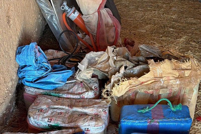 من قلب ضيعة قروية… الدرك يفك لغز شحنة مخدرات موجهة للتهريب الدولي