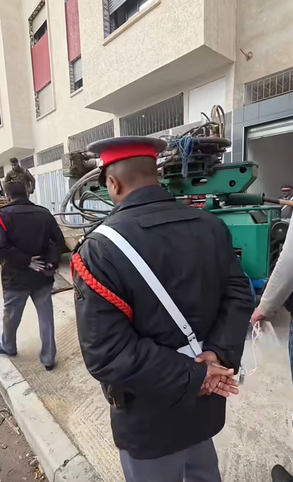 درك عين حرودة يوقف شخصا متلبسا بحفر بئر غير قانونية