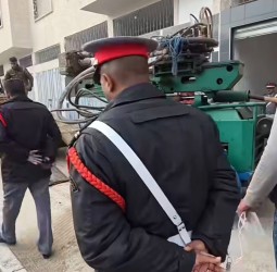 درك عين حرودة يوقف شخصا متلبسا بحفر بئر غير قانونية