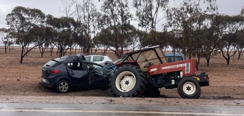 حادثة سير خطيرة بالطريق الوطنية رقم 9 تخلف خسائر مادية جسيمة