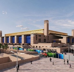 ملعب مراكش الكبير… هل نحن أمام تصميم خارجي لملعب كرة قدم أم واجهة لمصنع إسمنت؟