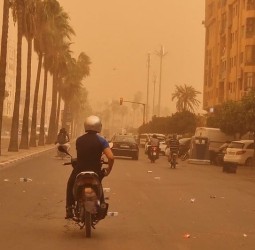 نشرة إنذارية: هبات رياح قوية وتطاير للغبار في هذه الأقاليم.