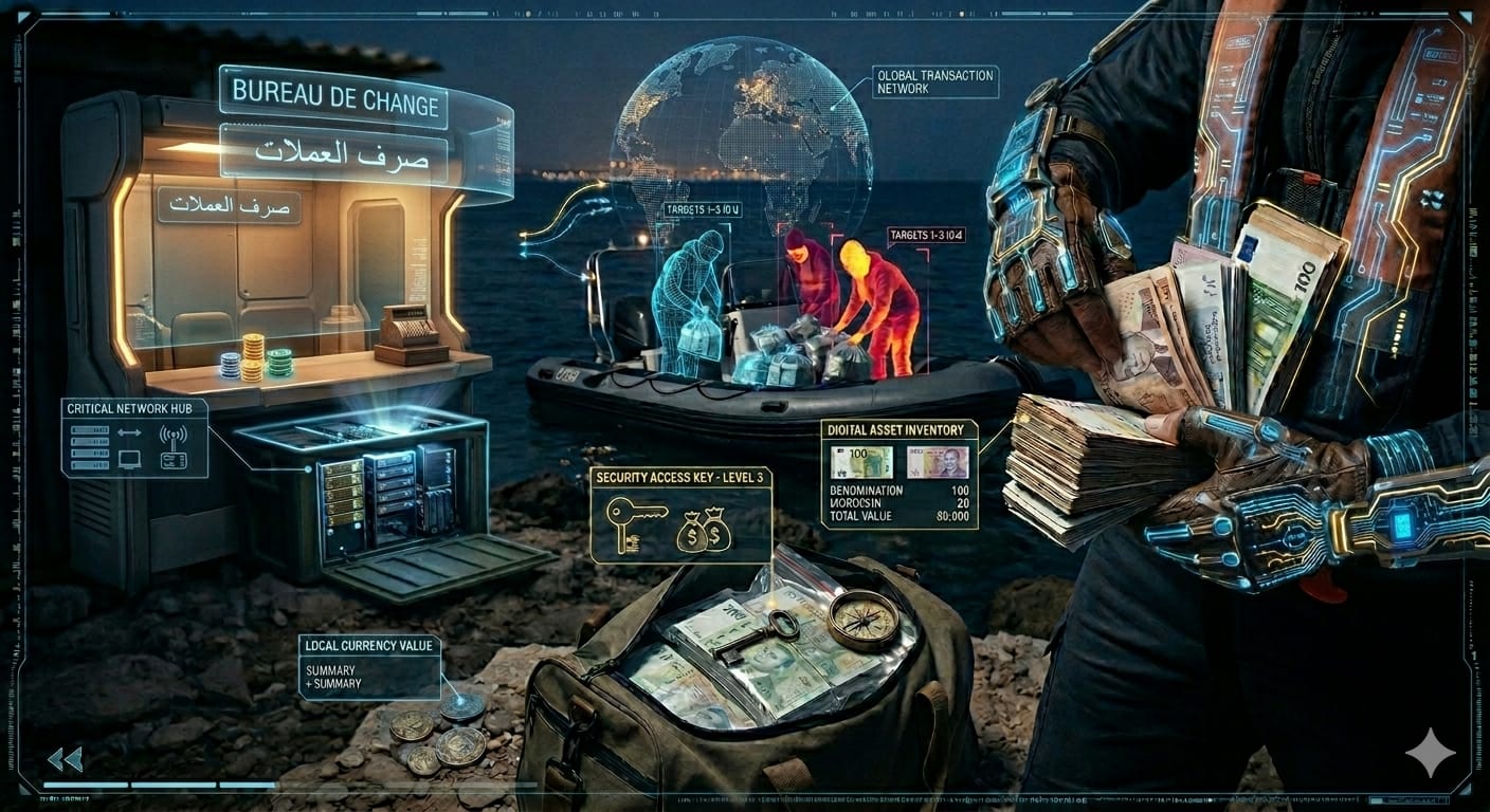 هل كل الأموال العابرة للحدود مراقبة… وهل كثافة التعاملات في جامع الفنا مجرد نشاط اقتصادي أم أن هناك ما يثير التساؤل؟