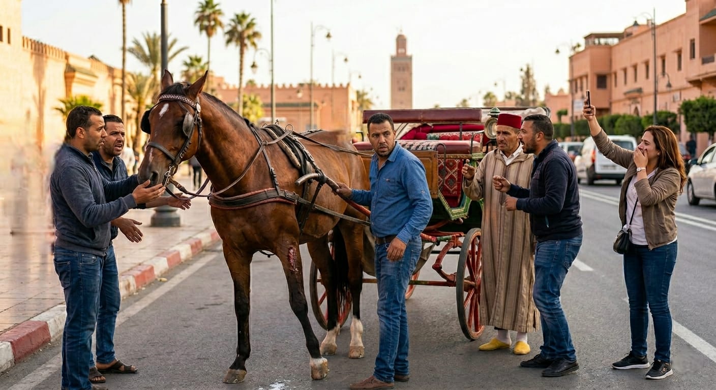 مراكش: فيديو صادم يهز صورة “الكوتشي”… واقعة معزولة تطرح أسئلة ثقيلة