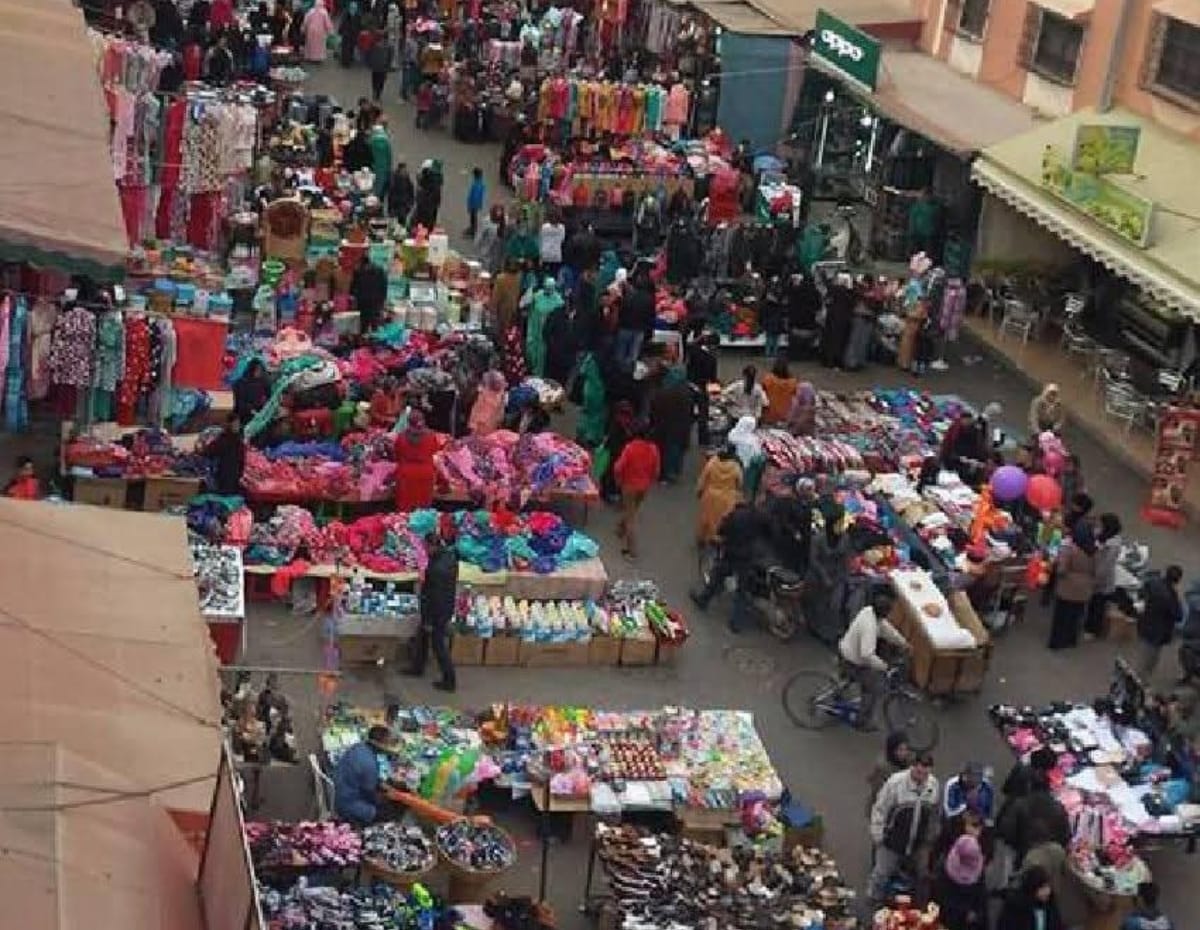 حي المحاميد بمراكش: الملك العمومي محتَل… والسلطة المحلية تتفرج*