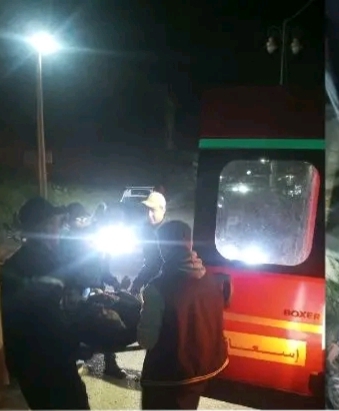 أوريكة:حادثة سير خطيرة بـ منطقة"أوبريم" تضع شاباً في حالة حرجة بمستعجلات تحناوت