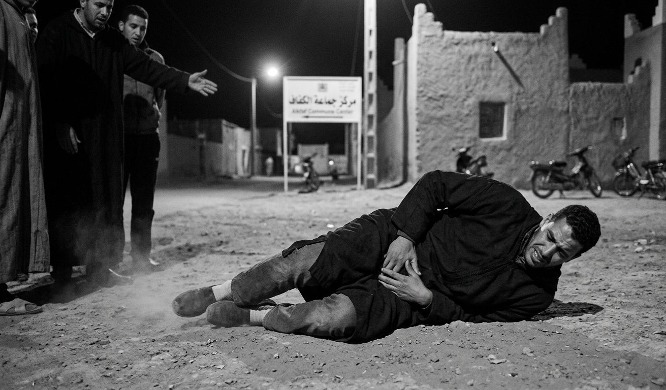 عراك ينتهي بركلة غادرة "تستأصل" خصية شاب