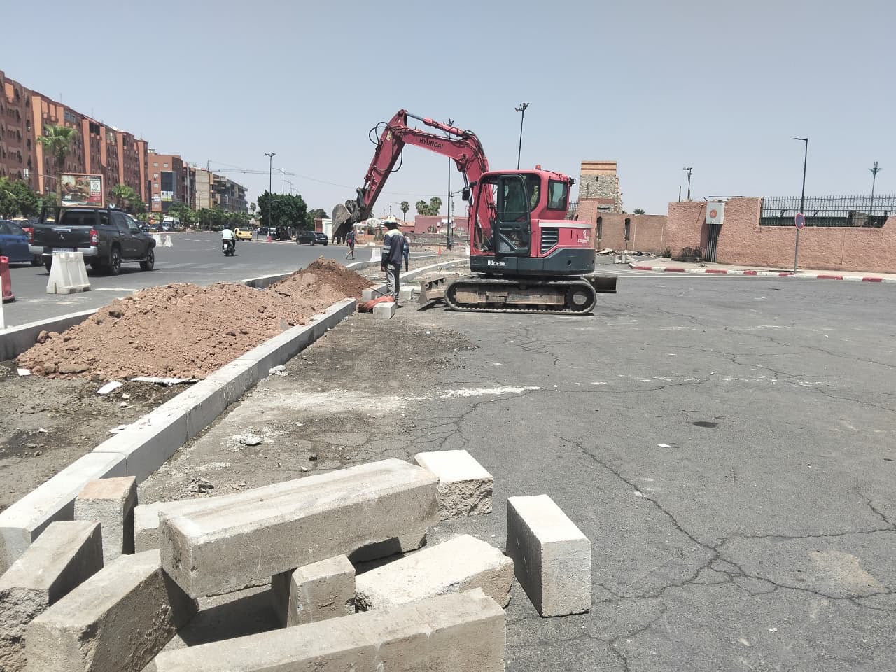 ورشات ميدانية بباب دكالة لتهيئة محيط المحطة القديمة وإطلاق مشاريع عمرانية جديدة