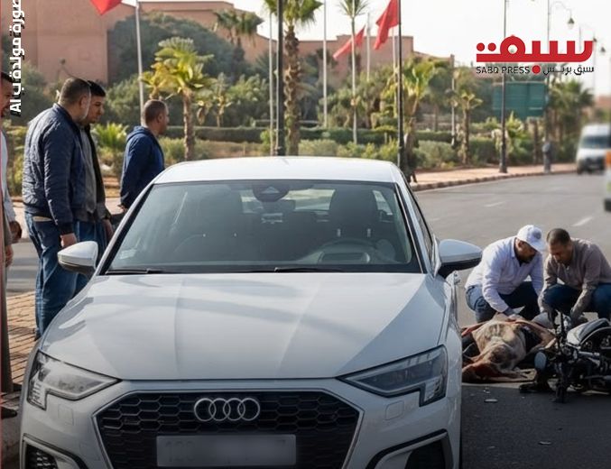 فاجعة بشارع محمد السادس: مصرع سائق دراجة نارية في اصطدام مع سيارة فارّة