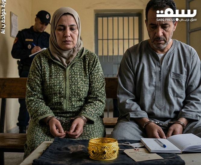 متابعة خادمة وتاجر مجوهرات في حالة اعتقال إثر سرقة "دملج ذهبي" لنائبة للوكيل العام