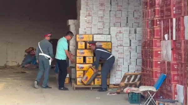 تامنصورت.. يقظة أمنية تُفضي إلى حجز أكثر من 80 طناً من المواد الغذائية