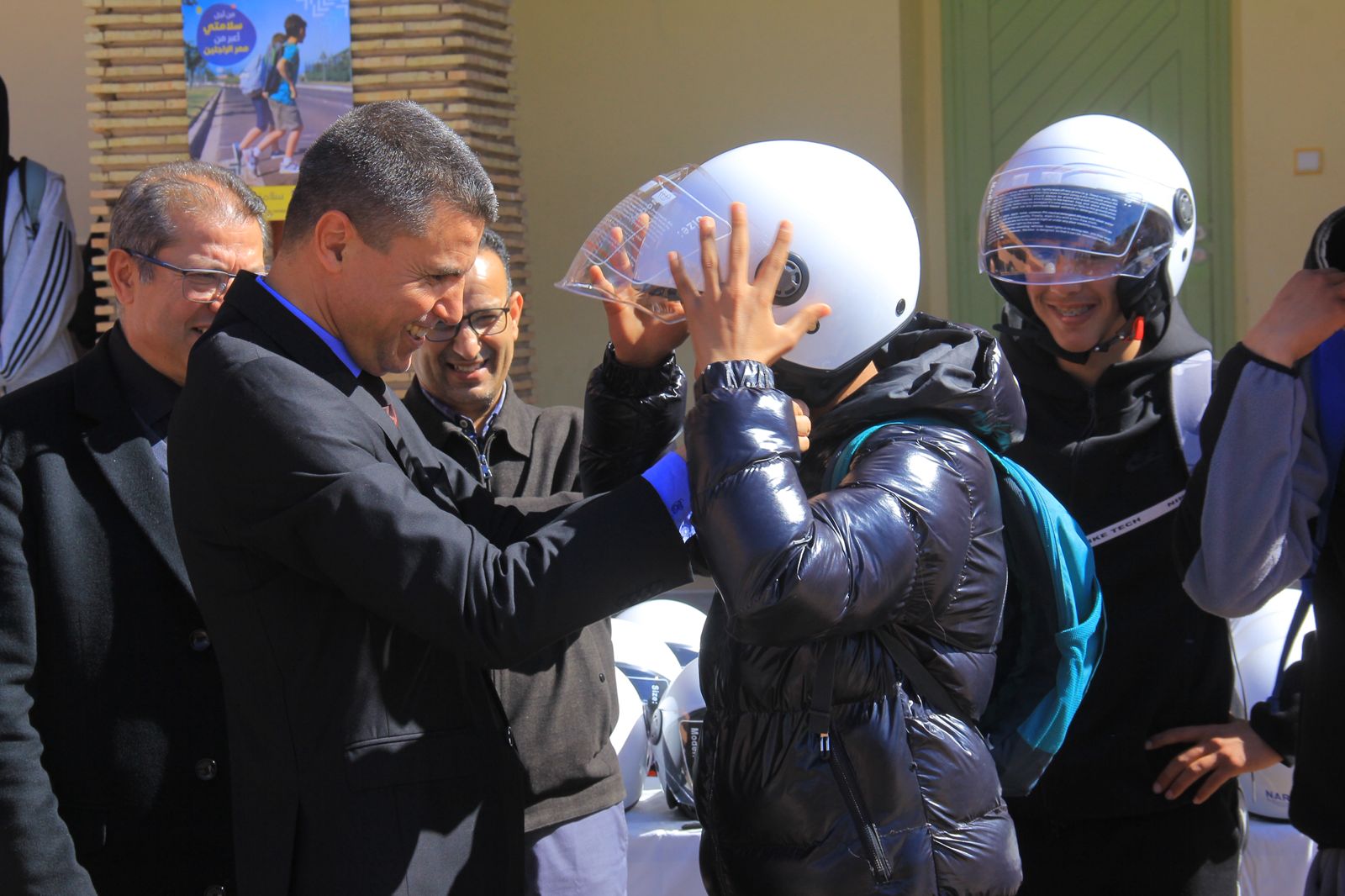 المديرية الإقليمية لوزارة التربية الوطنية والتعليم الأولي والرياضة بالحوز تحتفي باليوم الوطني للسلامة الطرقية