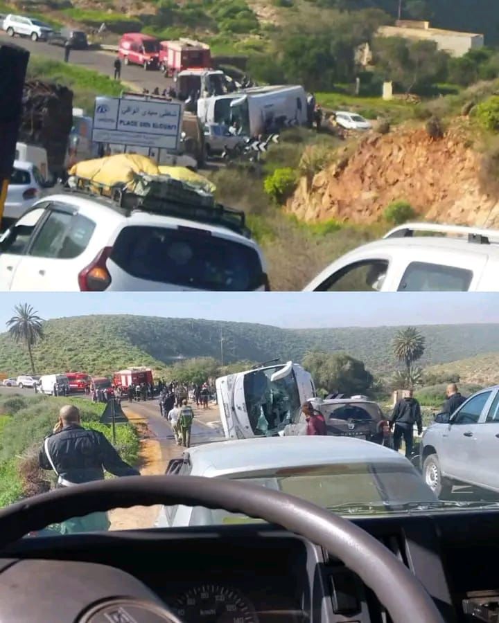 حادثة سير مؤلمة بإقليم سيدي إفني تستنفر السلطات والأجهزة الأمنية