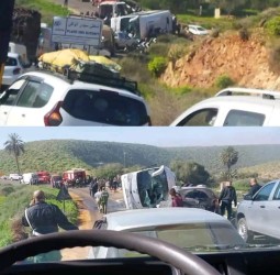 حادثة سير مؤلمة بإقليم سيدي إفني تستنفر السلطات والأجهزة الأمنية