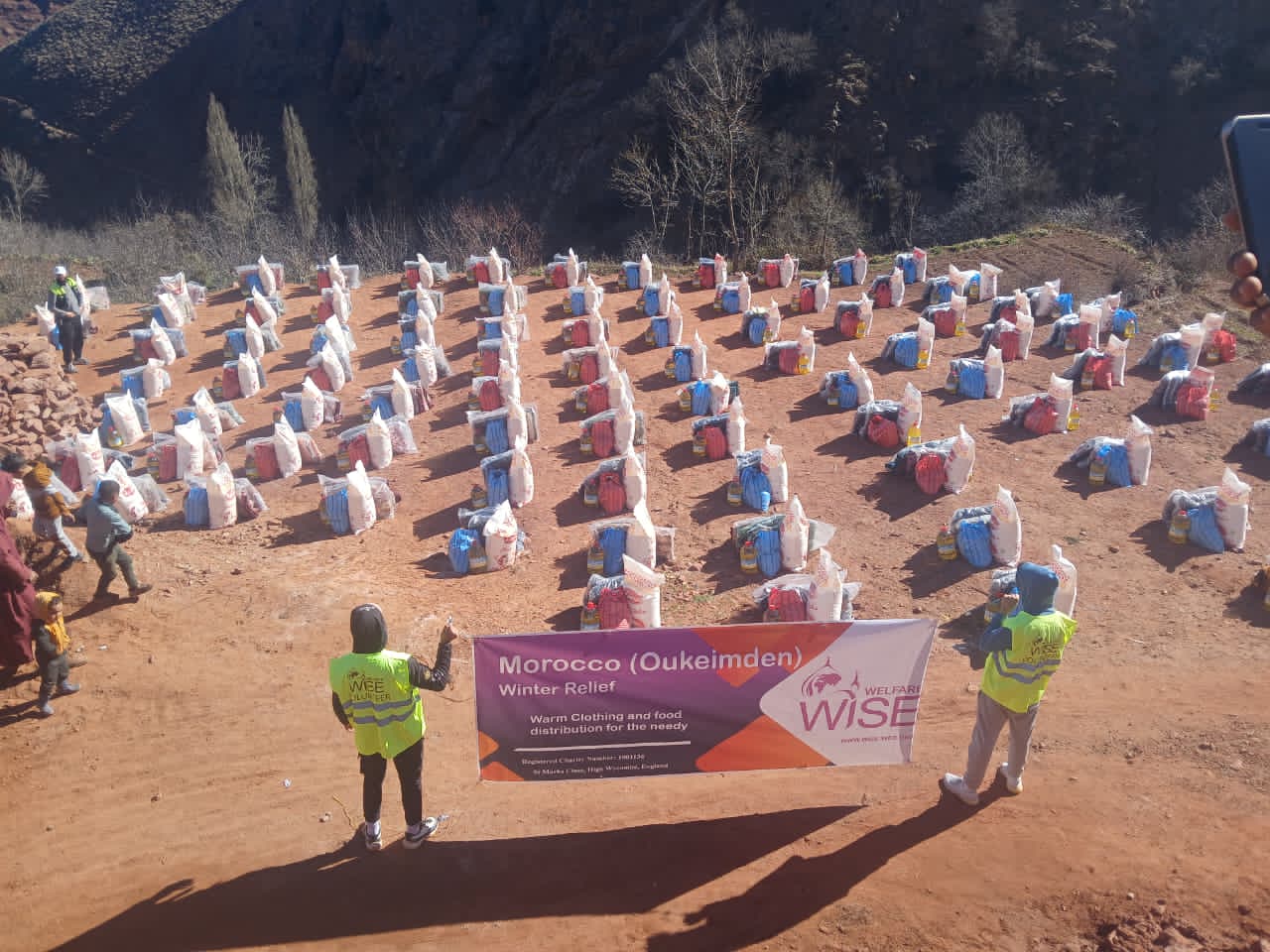 إقليم الحوز: قافلة تضامنية تستهدف 200 أسرة بدواوير جماعة أوكايمدن