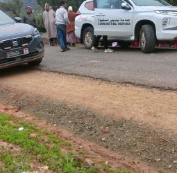 عاجل :إصابة شخصين في حادثة سير بطريق أيت أورير وتيديلي بإقليم الحوز