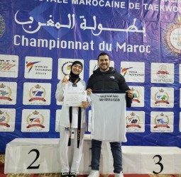 الحوز: نسيمة زروال وصيفة بطل المغرب 2026 في رياضة التايكواندو