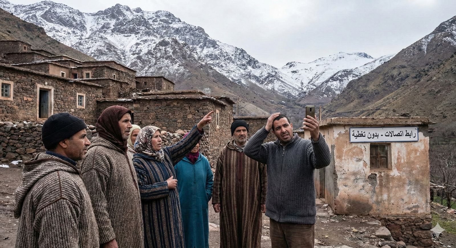 أسني: "خناق رقمي" يطبق على دواوير أسرتك.. والساكنة تطالب برفع العزلة