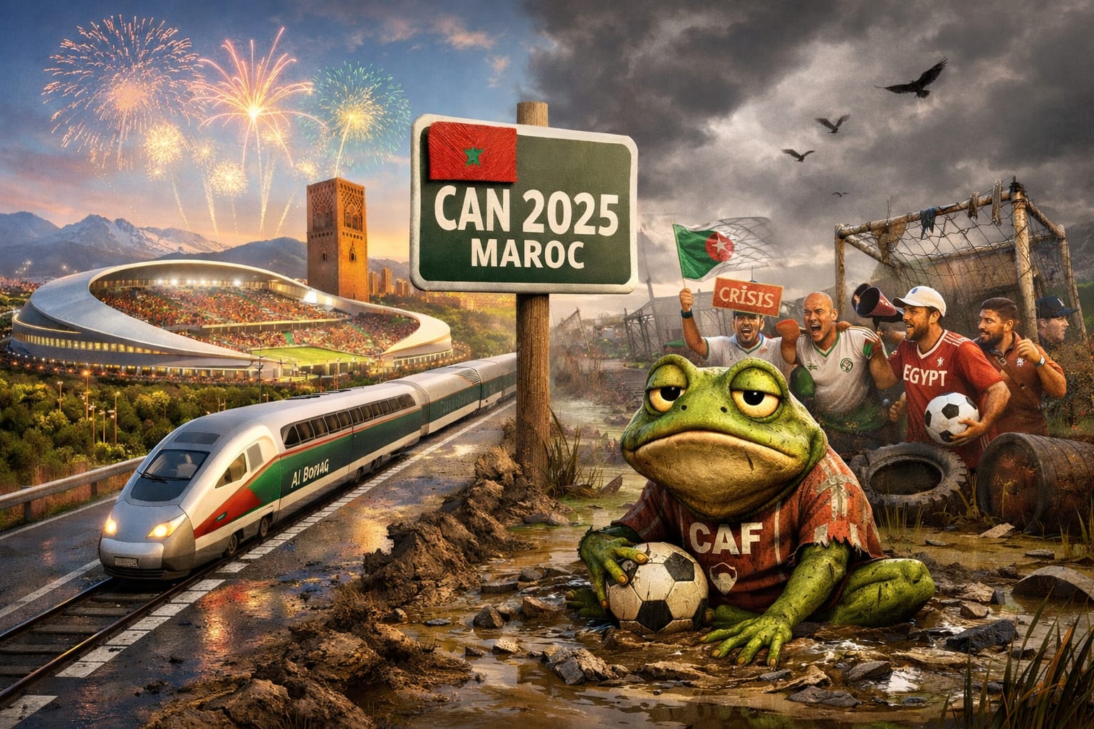 "كان" المغرب 2025.. حين تصطدم "عالمية" المشروع بـ "محلية" المستنقع