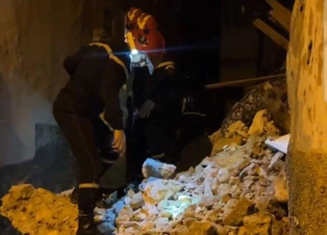 انهيار منزل بحي بياضة بآسفي واستنفار واسع لمختلف السلطات