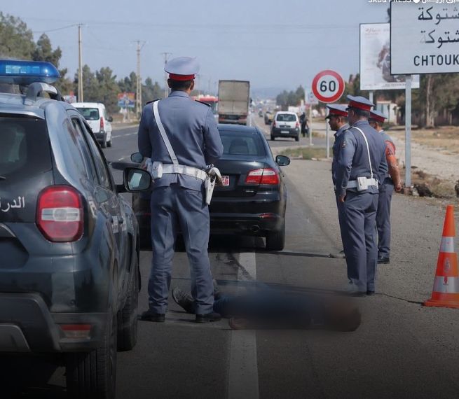 سكتة قلبية تنهي حياة سائق باشتوكة بعد توقيفه من طرف درك الجديدة