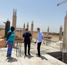 مدير الأكاديمية والمدير الإقليمي يتفقدان أوراش البناء المدرسي بالحوز