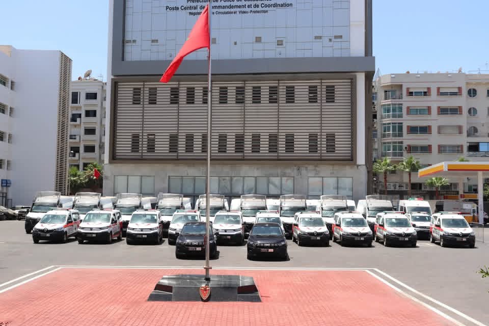 الدار البيضاء تتعزز بـ31 مركبة أمنية حديثة لدعم شرطة النجدة والرفع من الجاهزية الميدانية