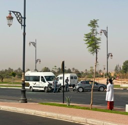 حادثة سير بمحيط ملعب مراكش الكبير تُرسل مصابين للمستعجلات