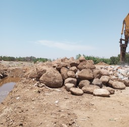 أوريكة... إنطلاق أشغال بناء حائط وقائي من الفيضانات إيذاناً ببدء مشروع محطة معالجة المياه العادمة