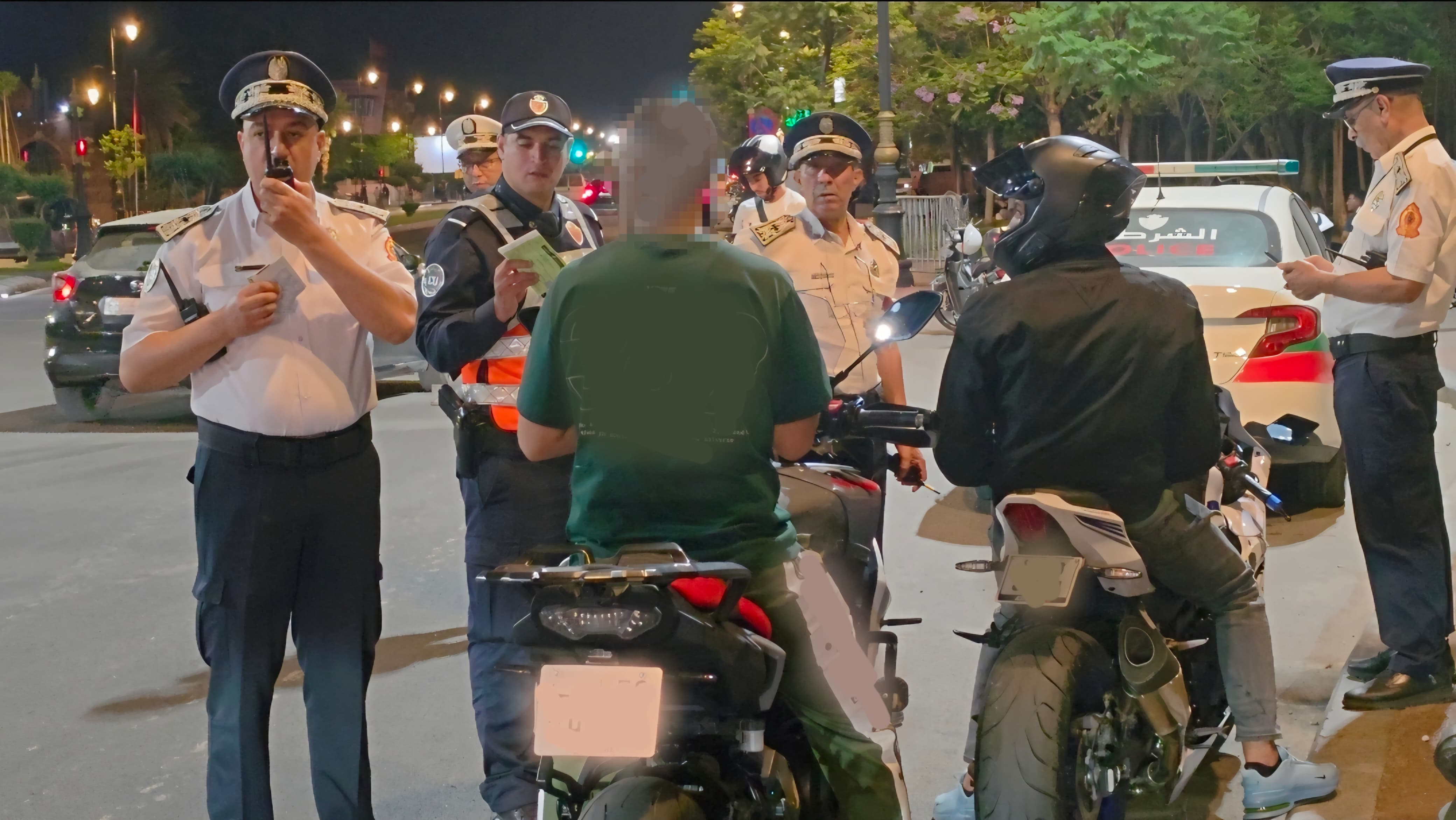 حملة أمنية واسعة بجليز تطيح بعشرات المخالفين وتتصدى للسياقة الاستعراضية بشارع عبد الكريم الخطابي