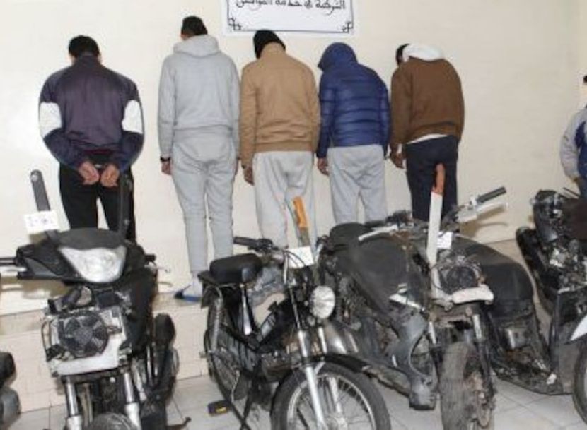 مراكش: الدرك الملكي بأولاد حسون يفكك شبكة لسرقة وتفكيك الدراجات النارية