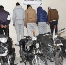 مراكش: الدرك الملكي بأولاد حسون يفكك شبكة لسرقة وتفكيك الدراجات النارية
