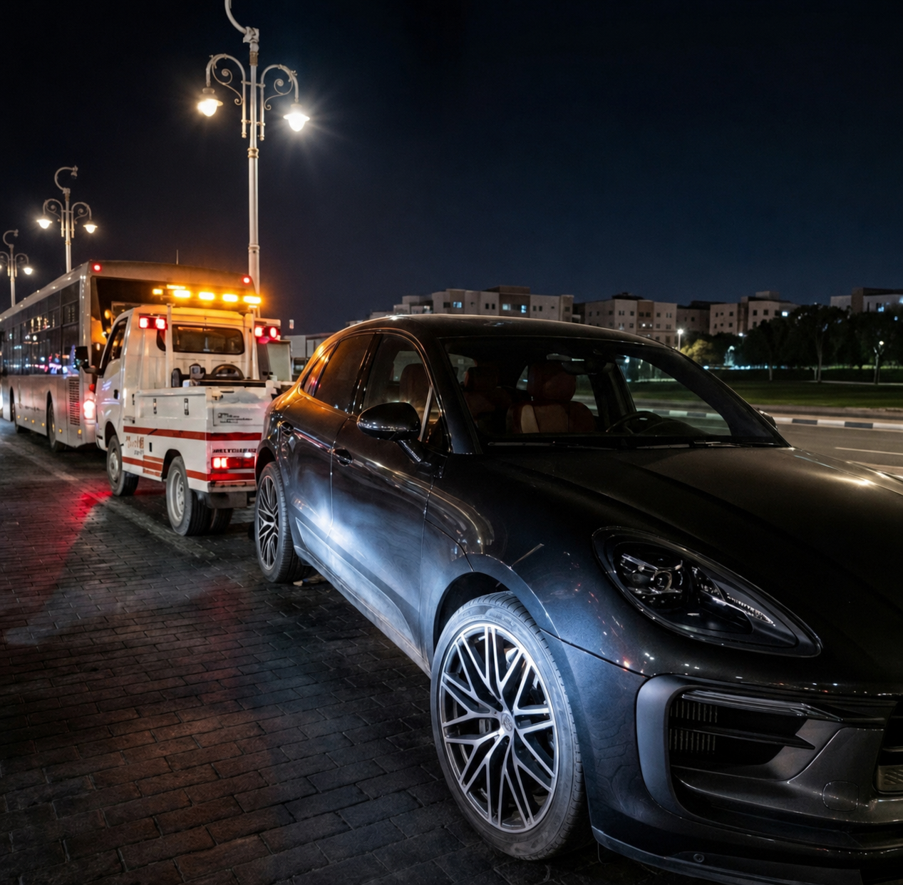 تجاوزات بعض شاحنات الديباناج بمراكش: ممتلكات المواطنين في مهب الريح وانتهاك للممرات الحصرية