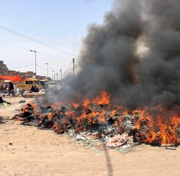 ابن جرير: حريق بمحيط السوق الأسبوعي القديم يعيد مطالب الهيكلة إلى الواجهة