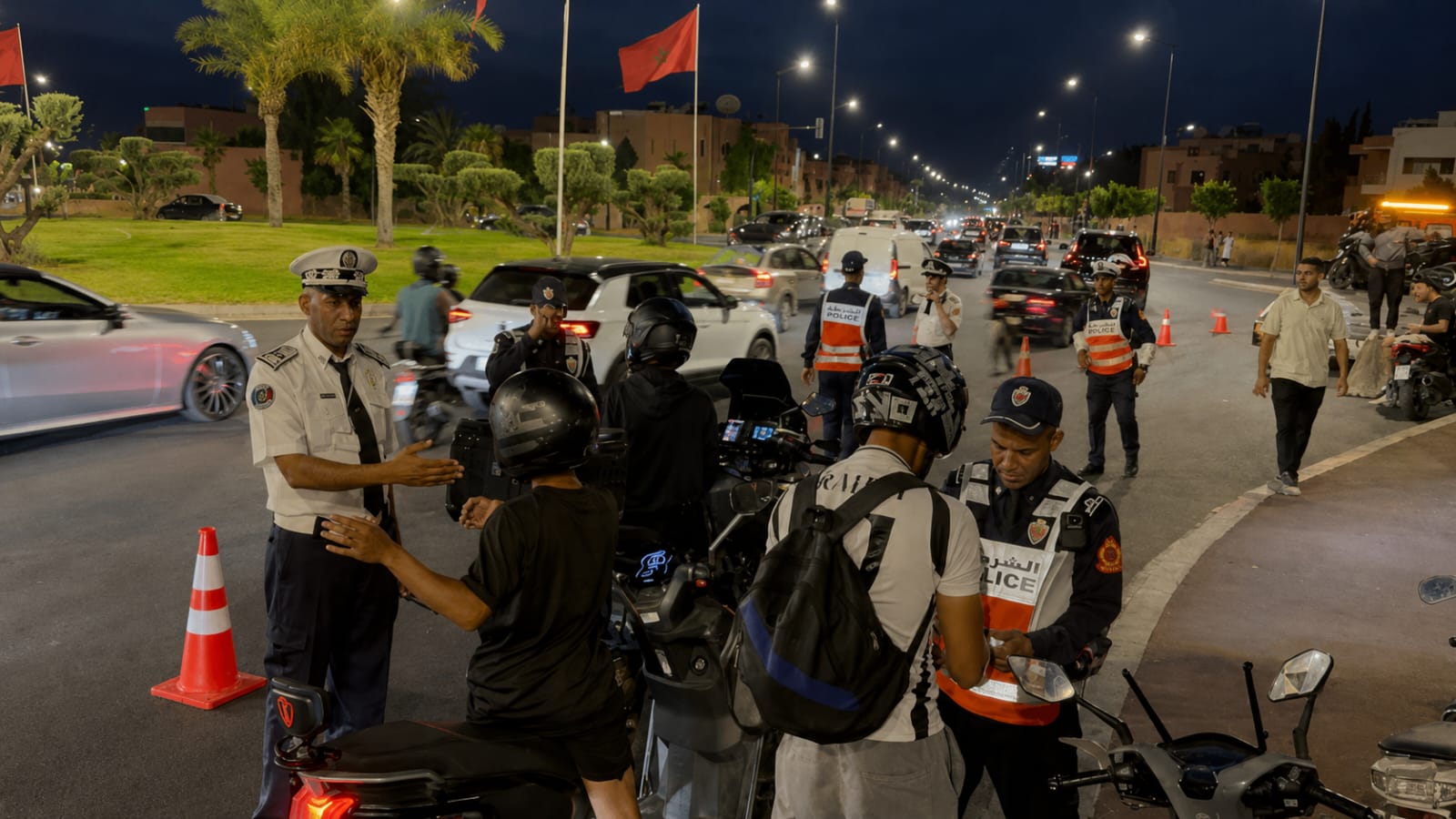 حملة ضد السياقة البهلوانية بتاركة تنتهي بحجز عشرات الدراجات وتحرير 40 مخالفة