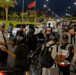 حملة ضد السياقة البهلوانية بتاركة تنتهي بحجز عشرات الدراجات وتحرير 40 مخالفة