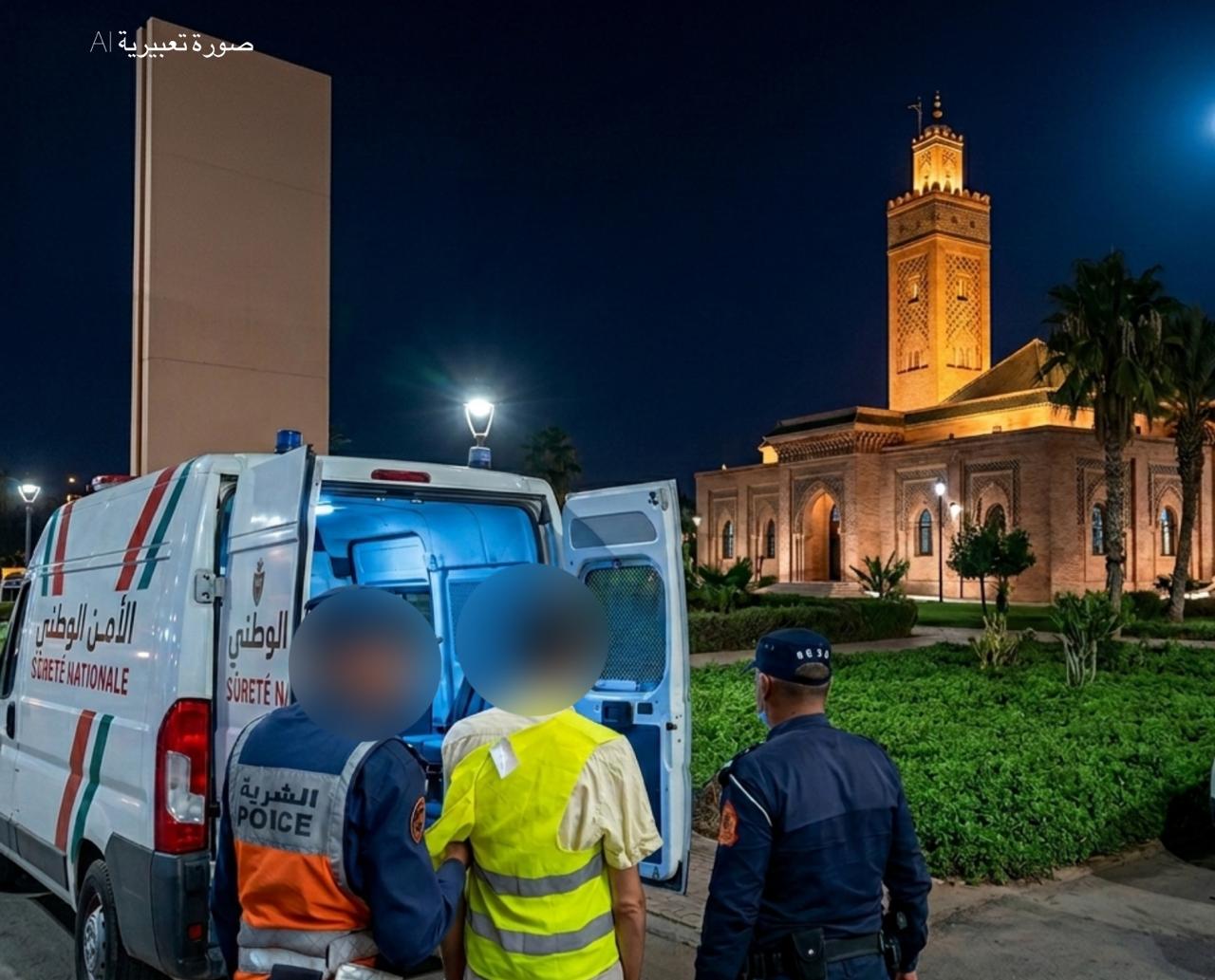 اعتقال 7 من "أصحاب الجيلي صفر" في حملة أمنية بمحيط مسجد عائشة بمراكش