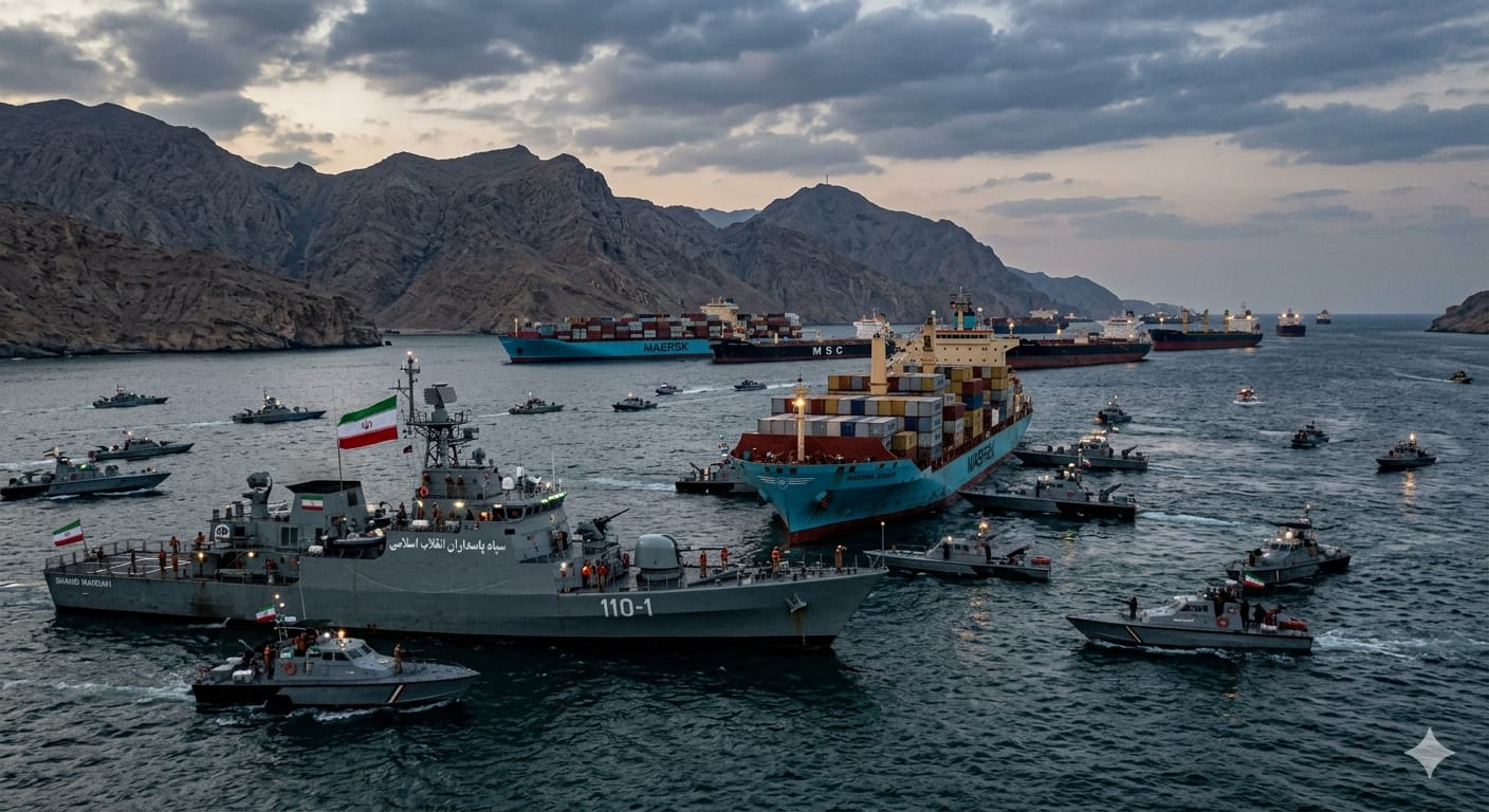 إيران تُصعّد في مضيق هرمز: منع 3 سفن من العبور وتهديد بفرض "حظر شامل"