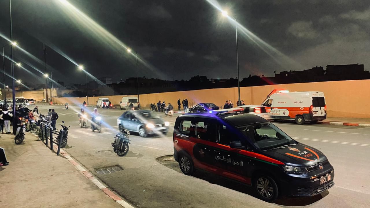 مراكش: حادث "سقوط في الواد" يستنفر أمن سيدي يوسف بن علي أثناء توقيف جانح