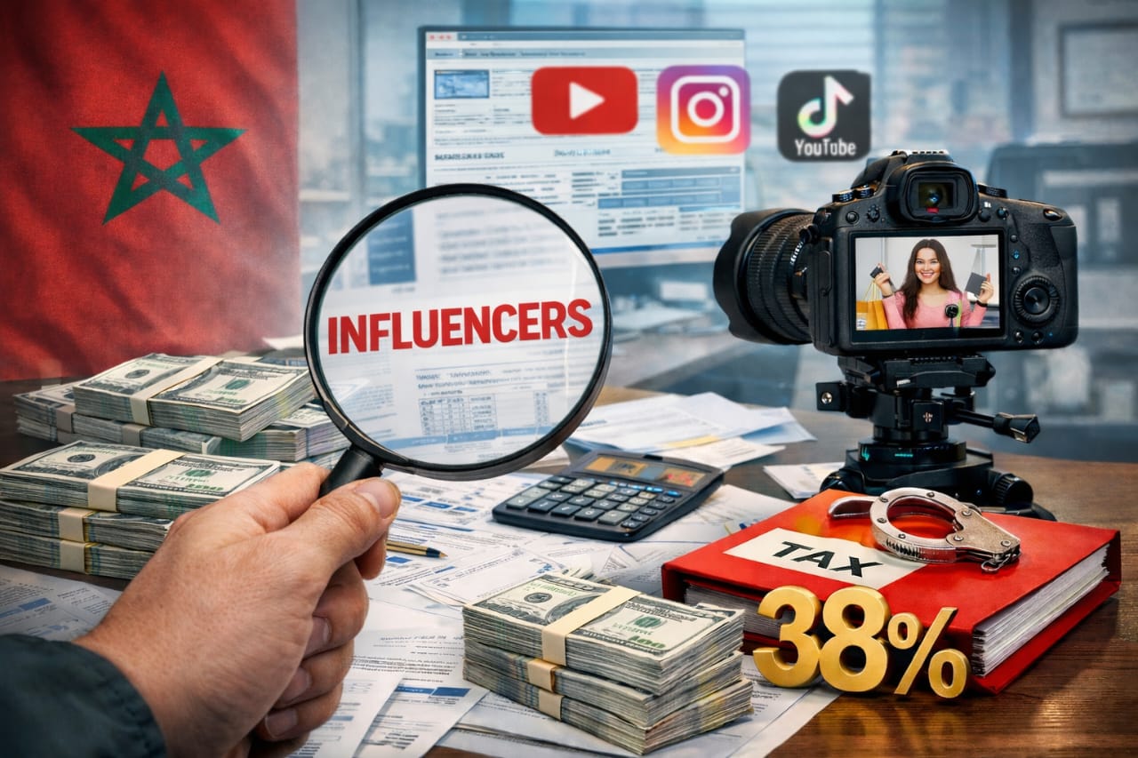 المديرية العامة للضرائب تفتح تحقيقات بشأن مداخيل المؤثرين على مواقع التواصل الاجتماعي في المغرب