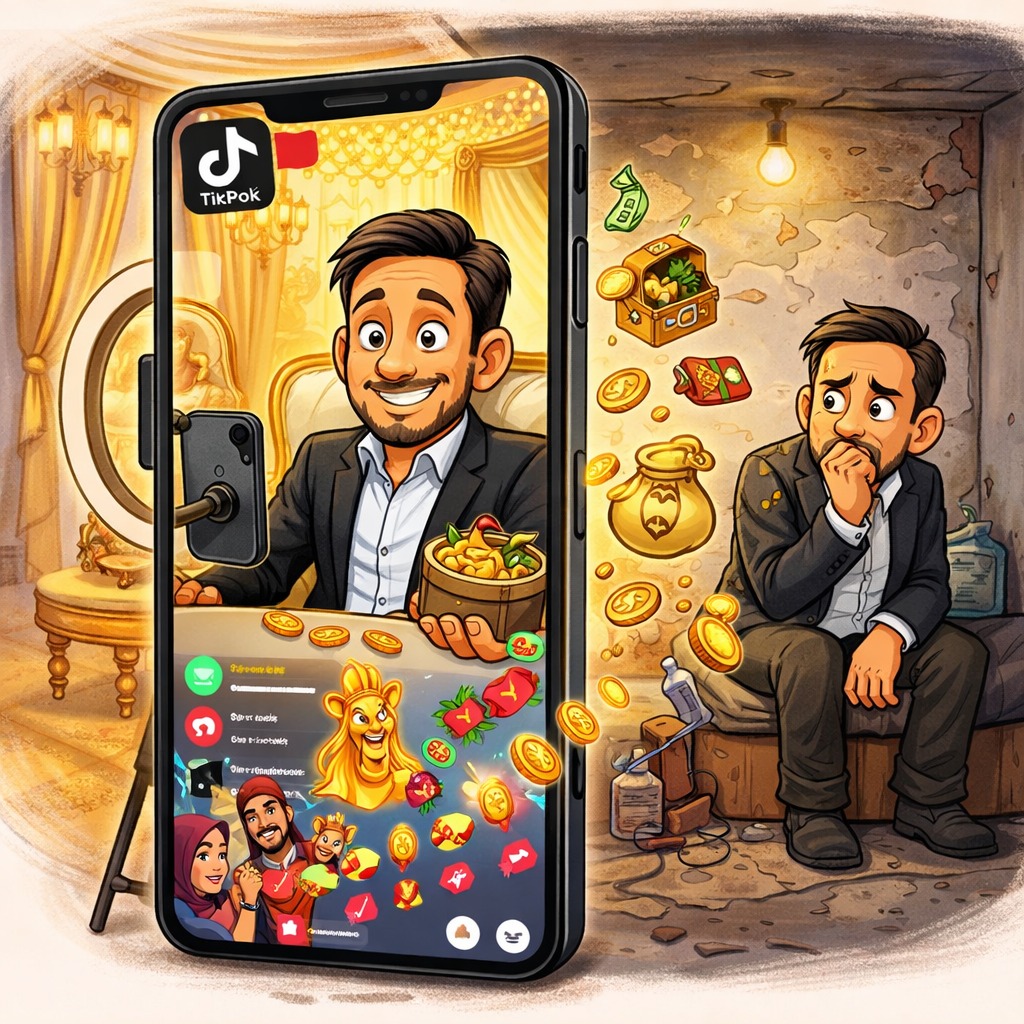 التيكتوك في المغرب: بين صناعة الوهم والتسول الرقمي بواجهة لامعة