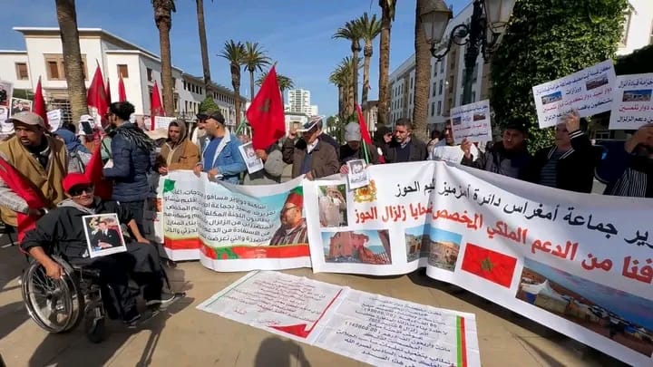 تنسيقية ضحايا "زلزال الحوز" تصعد وتلوح بالاحتجاج في الرباط ضد "الإقصاء الممنهج"