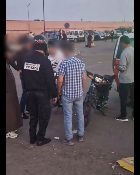 مراكش: حملة أمنية على بيع الدراجات النارية خارج السوق المخصص وحجز عدد منها