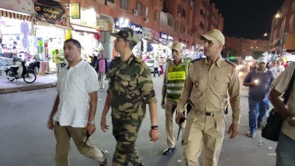 حملة ميدانية بمراكش لتحرير الملك العمومي بشارع الداخلة