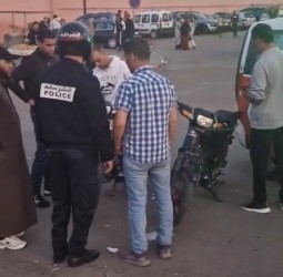 مراكش: حملة أمنية على بيع الدراجات النارية خارج السوق المخصص وحجز عدد منها