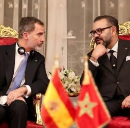 برقية تعزية من الملك محمد السادس إلى العاهل الإسباني إثر حادث سككي قرب طوليدو