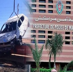 بلاغ أمني: فك خيوط إحراق سيارة طاكسي بعد احتجاز سائقها وتوقيف مشتبه فيهم بينهم قاصر