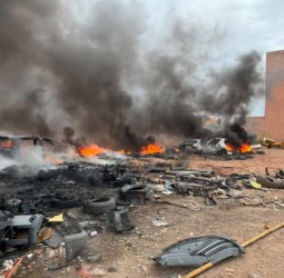 عاجل.. حريق مهول يشهده الحي الصناعي بمراكش ويخلف خسائر مادية فادحة